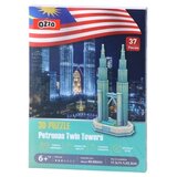 Ozzo 3d puzzle 3d slagalica kuala lumpur 37k ( 882421 ) | Eponuda.com