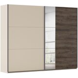 Premium Living Omara Z Drsnimi Vrati Sajo, Barva Šampanjca, Barva Hrasta | Shoptok.si