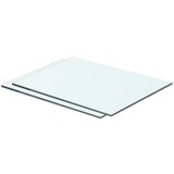  Ploče za police 2 kom staklene prozirne 40 x 25 cm | shoptok.hr