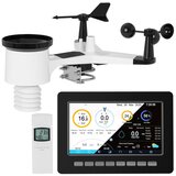 Steinberg Systems brezžična solarna vremenska postaja 7v1 lcd wifi 100m, (21112579) | Shoptok.si