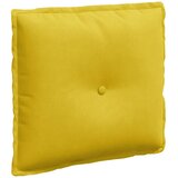 vidaXL Poglavni vzglavnik Rumena 50 x 45 cm Žametna tkanina, (5000278313) | Shoptok.si