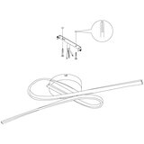 Eglo 99323 - led plafonska svetiljka selvina LED/21W/230V | Eponuda.com