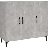  Komoda betonsko siva 90x34x80 cm konstruiran les, (20654049) | Shoptok.si