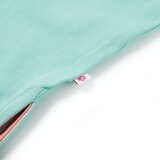  Dječja haljina s vezicom svijetla boja mente 140 | shoptok.hr