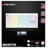 Fantech MK921 Maxfit 8 (white switch) bežična mehanička gejmerska tastatura bela Slike