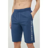Polo Ralph Lauren Pižama kratke hlače moški, mornarsko modra barva