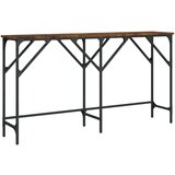  Konzolni stol boja hrasta 140x29x75 cm od konstruiranog drva | shoptok.hr