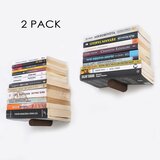 Kalune Design WR042 brownblack decorative metal wall shelf