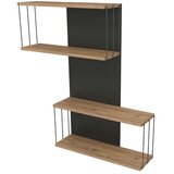 Kalune Design Destan Zidna polica, bor-antracit | Eponuda.ba