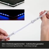 BRILO - LED RGBW prigušiva traka 6,5m LED/22W/230V + daljinski upravljač | Eponuda.com
