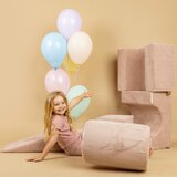 MeowBaby Igralište od ružičaste korduro pjene 45x170x30 cm Montessori - | shoptok.hr