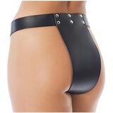 Rimba otvoreni kožni pojas nevinosti (crni) - M/L | shoptok.hr