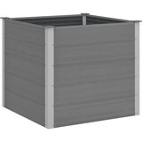 vidaXL Visoka greda WPC 100x100x91 cm siva - - Siva - 36.1 - 100 x 100 x 91 cm - 2025- | Shoptok.si