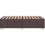  Posteljni okvir temno rjav 90x200 cm blago, (21306849) | Shoptok.si