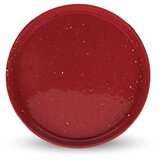 ONA Bordo rdeč desertni porcelanast krožnik ø 20,5 cm Fika – Cene
