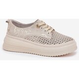 ARTIKER Boto Suede Ladies Lace-Up Shoes On Platform | Shoptok.si