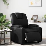Maison Chic Električni naslanjač - Relax naslanjač črno umetno usnje, (22061735) | Shoptok.si
