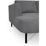 Scandic Tamno siva kutna garnitura (s desnim kutom/u obliku slova "U") Hero – | shoptok.hr