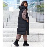 Gemre Azzurra black women's insulated ankle boots with a zipper and thick sole made of eco-suede | shoptok.hr