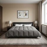  Ljetni pokrivač Svijetlo siva 200 x 240 cm Mikrovlakna | shoptok.hr