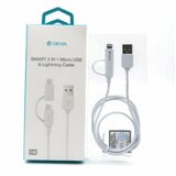 DEVIA Smart 2in1 Micro USB i Lightning Kabl Cene