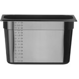 Hendi gn 1/3 catering posoda iz črnega polikarbonata 325x176x200mm 7,8L 862506, (21384215) | Shoptok.si