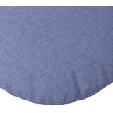  Jastučići za sjedenje 2 pcs Traper plava Ø60 x 21 cm tkanina | shoptok.hr