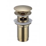 Inter Ceramic gornji deo sifona pop up d6,5x9 cm brush gold Cene