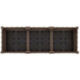  Povišena gredica 120 x 40 x 71 cm od polipropilena | shoptok.hr