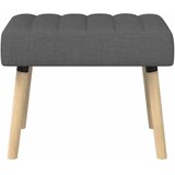  Klupa s utorima Tamnosiva 60 x 40 x 45 cm Tkanina | Eponuda.com