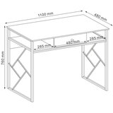  Radni stol TABLO B - MDF | shoptok.hr