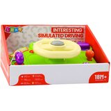  Interaktivni volan za djecu, simulator vožnje, svjetla, zvukovi zelene boje | shoptok.hr
