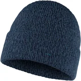 Buff Kape Jarn Knitted Hat Beanie Modra