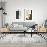 vidaXL Klubske mizice 2 kosa sonoma hrast 50x50x40 cm inženirski les Cene