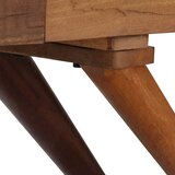  Komoda od masivnog obnovljenog drva smeđa 110 x 30 x 75 cm | shoptok.hr