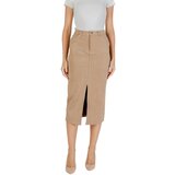 Only ONLSTINA LIFE MW FAUX SUEDE SKIRT CC PNT 15351259 Bež Cijene