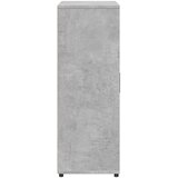  Komoda 2 kom siva boja betona 60x31x84 cm od konstruiranog drva | shoptok.hr