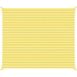 vidaXL Jedro za sunce Žuta i bijela 6 x 5 m 100% poliester Oxford - Žuta i bijela 5 x 6 m | shoptok.hr