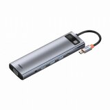 Baseus priklopna postaja USB TipC 11v1 siva CAHUB-CT0G | Shoptok.si