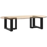  Noge za klub stolić T-oblika 2 kom Crne 40x25x(30-31) cm Čelik | shoptok.hr