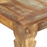  Blagovaonski stol od masivnog obnovljenog drva 160 x 80 x 76 cm | shoptok.hr