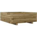 Furnova Vrtno cvetlično korito 70x70x26,5 cm impregnirana borovina, (21920804) | Shoptok.si