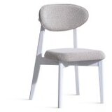 Hanah home aqua - white white dining table & chairs set (4 pieces) | ePonuda.com