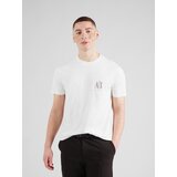 Armani Exchange Majica temno siva / bela | Shoptok.si