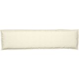 vidaXL Zunanja blazina Kremna Poliester 40 cm x 150 cm x 7 cm | Shoptok.si