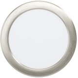 Eglo Fueva 5 LED vgradni žaromet (10,5 W, Topla bela, Nikelj, Ø x V: 16,6 x 2,6 cm) | Shoptok.si