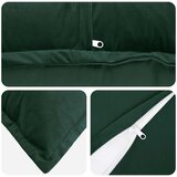  Presvlaka za jastuk 2 pcs HOUTEN Tamnozelena 50 x 70 cm Baršun | shoptok.hr