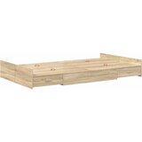  Krevet s ladicama Sonoma hrast 120 x 190 cm Konstruirano drvo | shoptok.hr