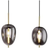 Globo Viseća LED svjetiljka Blacky I (160 W, Broj žarulja: 4 Kom., D x Š x V: 110 x 18,5 x 120 cm, mjedena, E14) | shoptok.hr
