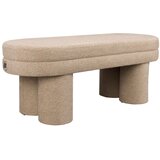Dutchbone Bež klop iz tkanine bouclé Fern – | Shoptok.si